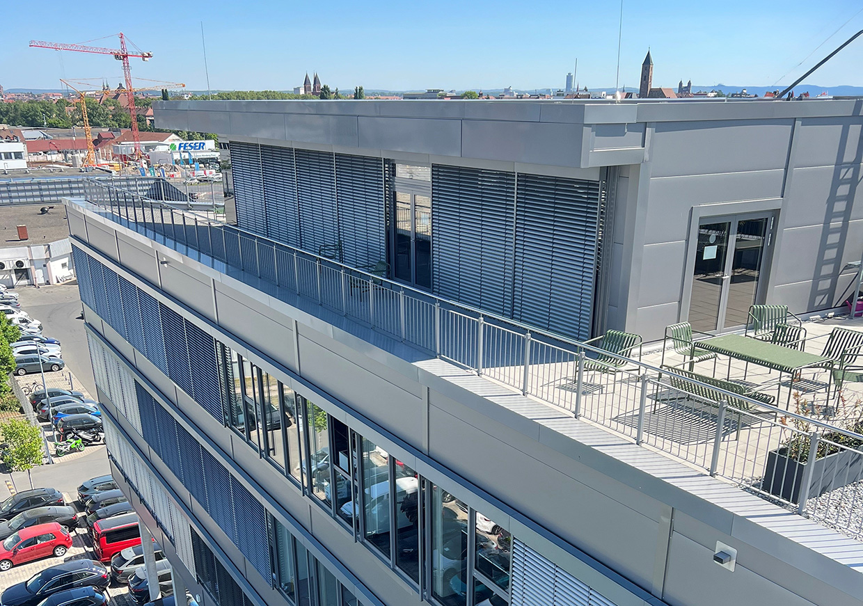 Feser Heisterstraße Dachansicht