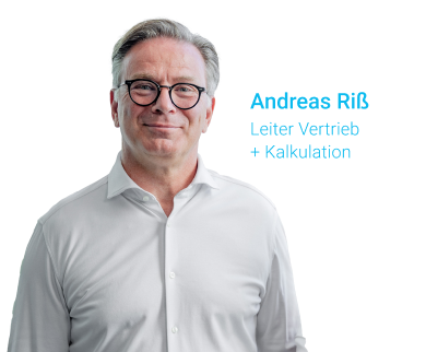 Portrait Andreas Riß – Leiter Vertrieb & Kalkulation