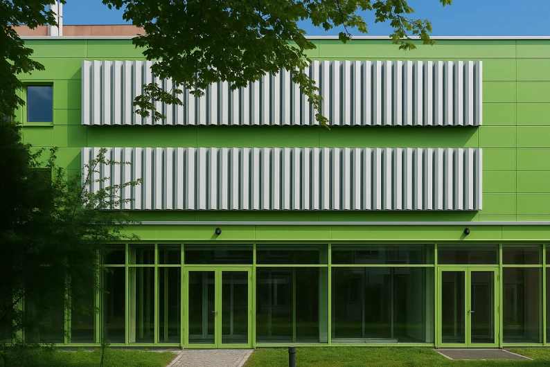 Ireks Campus in Kulmbach – Frontansicht