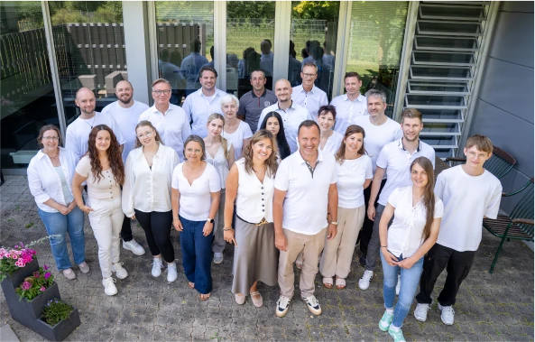 Gruppenbild Pröchel in der Verwaltung Schwanstetten