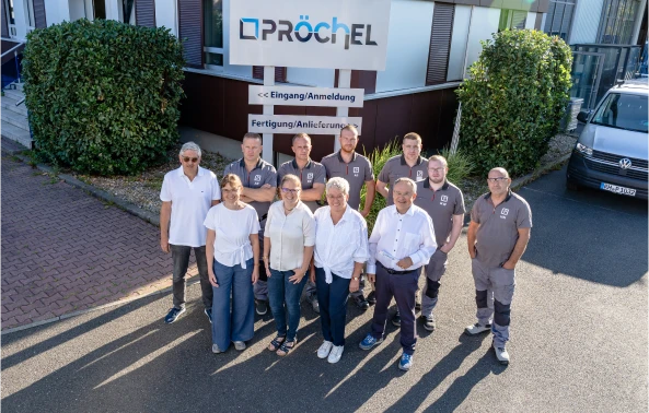 Gruppenbild Pröchel Standort Nürnberg